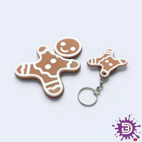 Dropping Head Gingerbread Man ( No Supports )