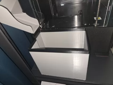 AD5X POOP CHUTE - For Ad5x with enclosure and Drawer Riser