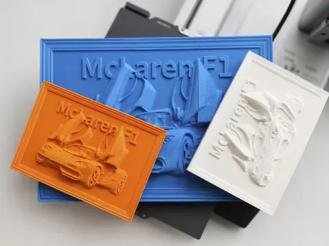 McLaren F1 3D Picture By L3D Prints