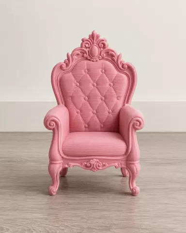 Miniaturisierte Barockstil-Sitzgelegenheit - Miniaturized Baroque style seating