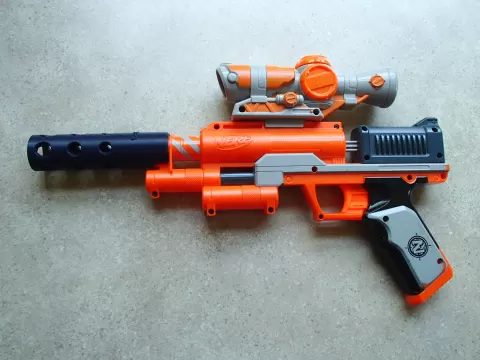 Nerf gun silencer/muzzle