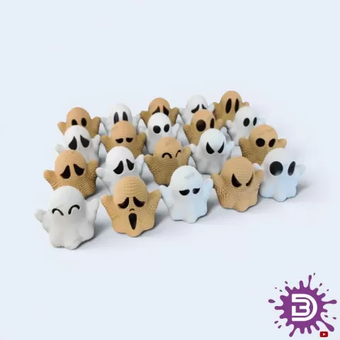 20 Stackable Ghosts