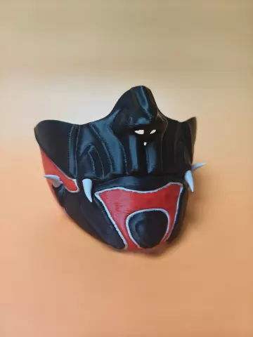 Oni-inspired Demon Mask