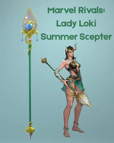 Marvel Rivals: Lady Loki Summer Scepter