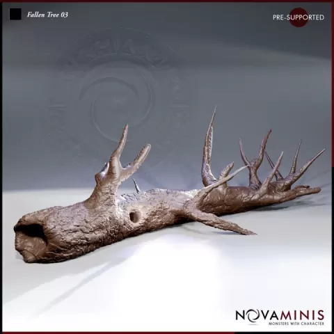 Fallen tree 03 by NovaMinis