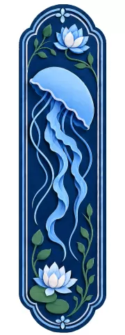 Jelly Fish Bookmark