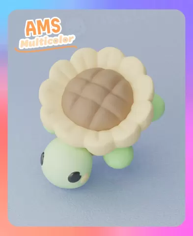 Flexi Turtle Sunflower (Multicolor)