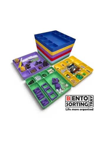 Stackable Bento Tray Organisers