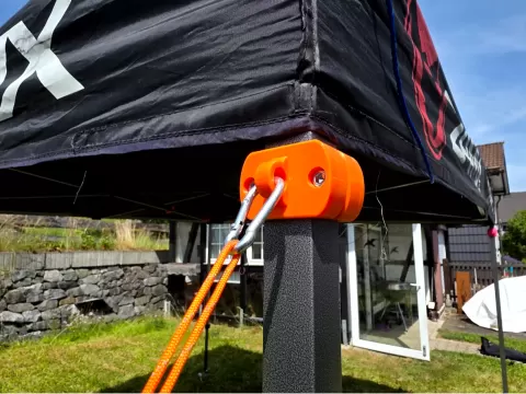 24mx Abspannhaken + Bodenanker