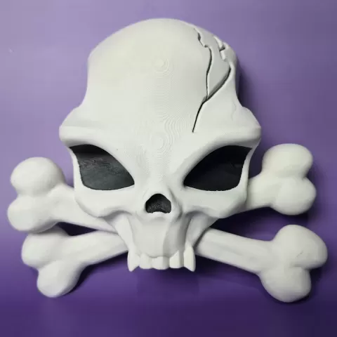 Alien Skull Wall Art
