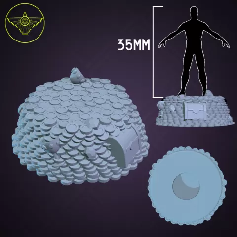 Treasure Pile Base by Art Crow Tabletop
