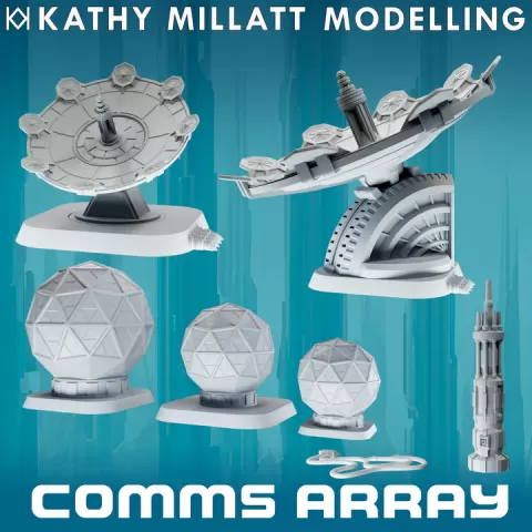 Comms Array by Kathy Millatt Modelling