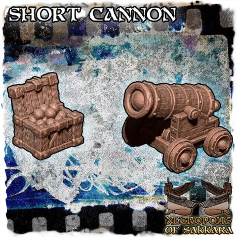 Fantasy Short Cannon by Pharaoh's Workshop