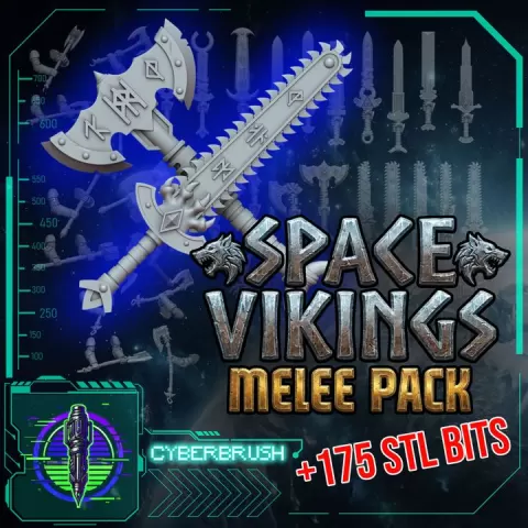 Space Vikings Melee Pack by Cyberbrush