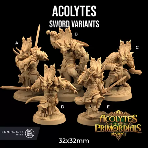 Acolytes | PRESUPPORTED | Acolytes of The Primordials Pt. 1 by The Dragon Trappers Lodge