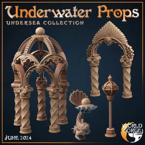 Underwater Props by Embernell Studio