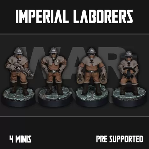 Imperial Laborers by War Scenery