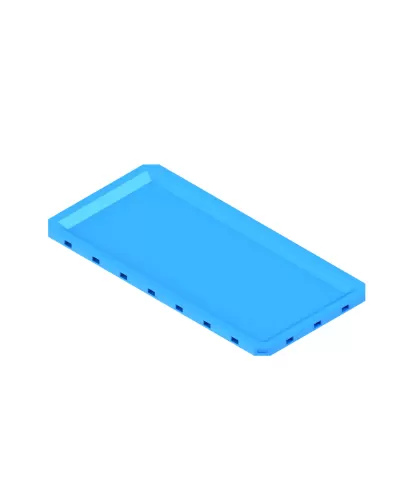 8x4 MU - Thin Plain - MultiBoard Plate