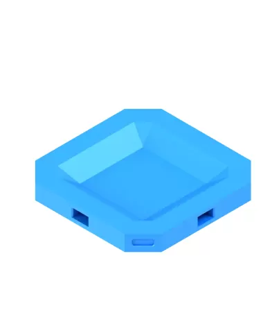 2x2 MU - Thin Plain - MultiBoard Plate