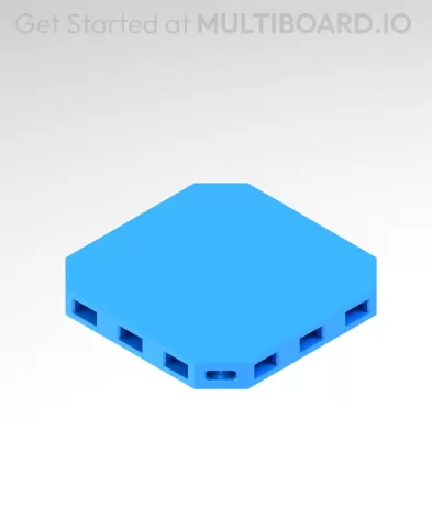 2x2 MU - Plain - MultiBoard Plate
