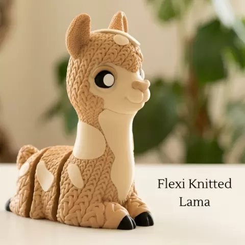 🦙 KNITTED FLEXI LAMA