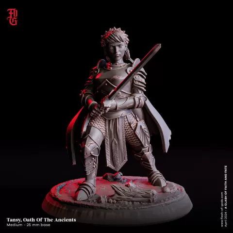 Tansy, Oath of the Ancients (Halfling Paladin) by Flesh of Gods