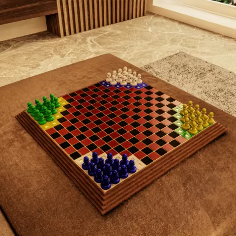 Halma - Board Game by Lazy Bear