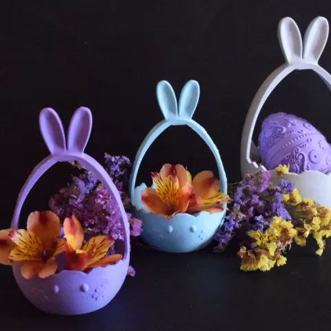 Hoppin' Blossom (Easter basket) by voidbubble