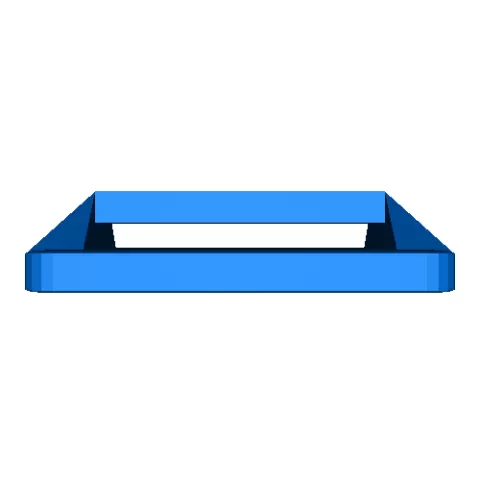 Velcro strap bracket