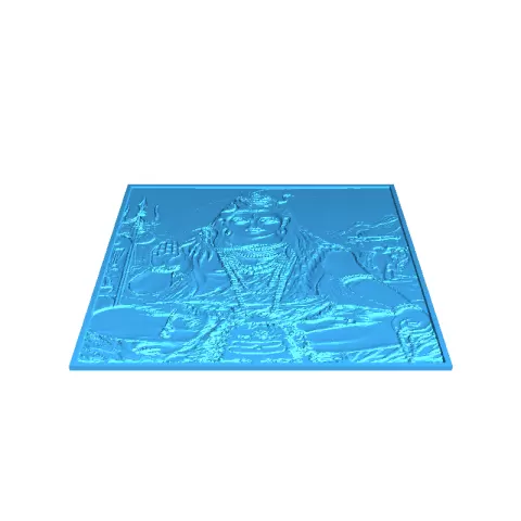 Shiva lithopane