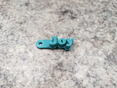 Joy Keychain - Trash Can Guy