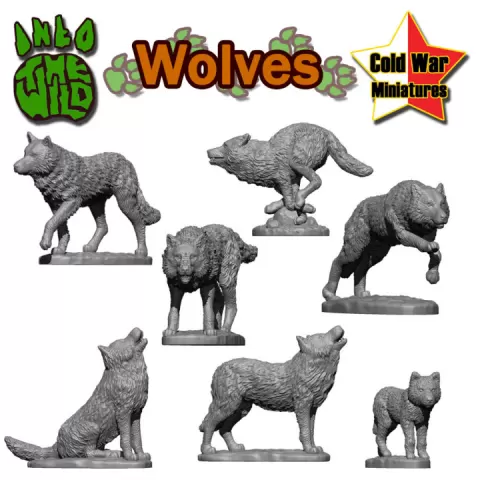 Into the Wild - Wolfpack by Cold War Miniatures