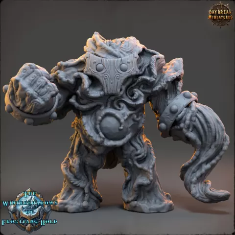 Glacierflame Guardian - The Wintershadows of Frostfang Hold by Daybreak Miniatures