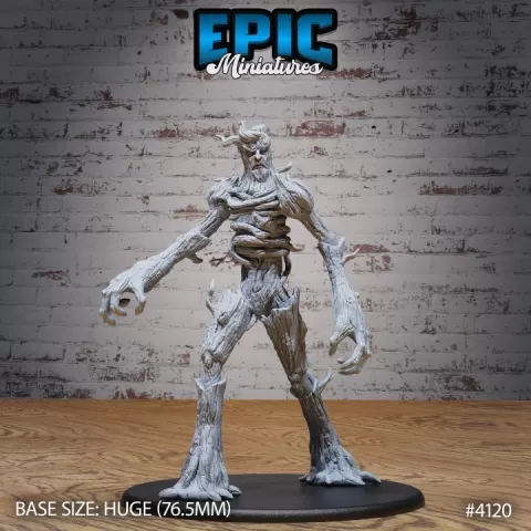 Bone Dry Treant / Twig Creature / Branch Beast / Woodland Guardian / Forest Spirit / Sentient Tree / Nature Guard / Swamp Army by Epic-Miniatures