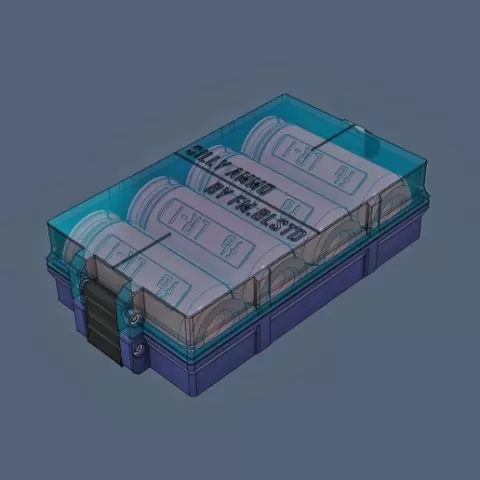 Rugged Storage Box for Silly Shells