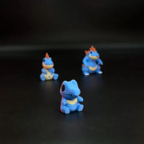 TOTODILE Pokemon Mini figure