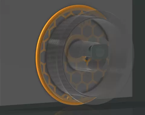 Elegoo Centauri Carbon - Side panel protector - Spool "dragging" along side panel
