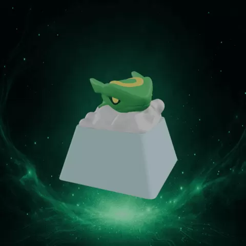 Rayquaza keycap