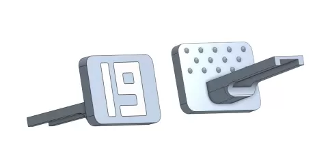 Magnetic Dartboard Number Ring – Individual Replaceable Numbers