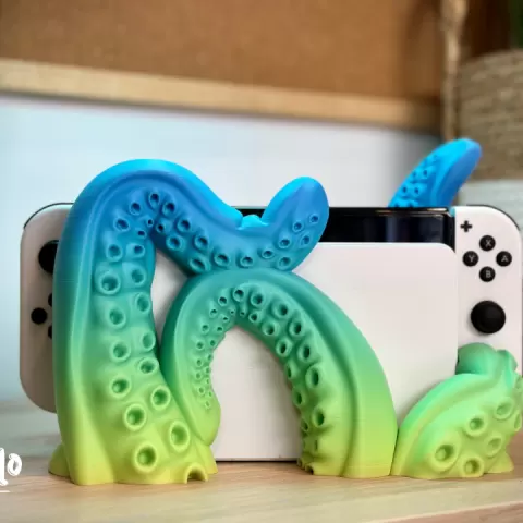 Nintendo Switch Tentacle Dock - Classic and OLED version by Holoprops