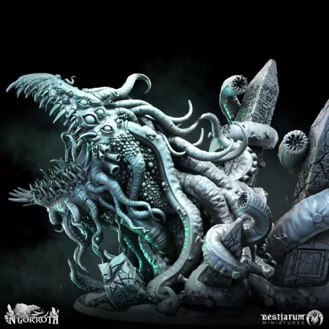 Avatar of the Sunken God | Ngorroth | Eldritch Horrors by Bestiarum Miniatures