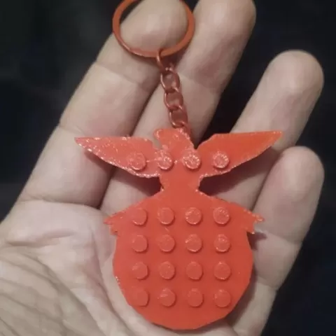 peça de lego em logo slb - maluko3d