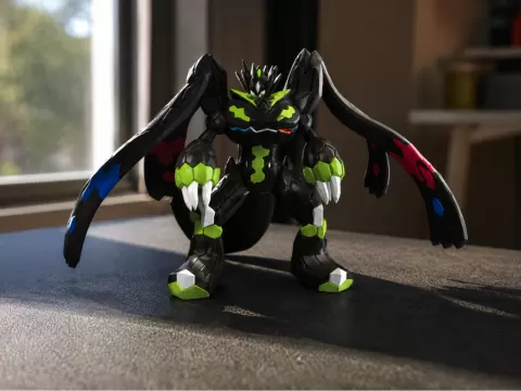 Zygarde 100% - Pre-Colored (High Quality)