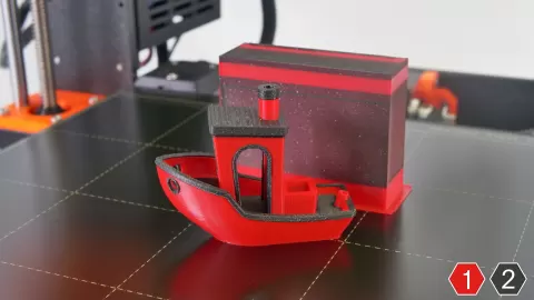 3D BENCHY (2 COLORS)