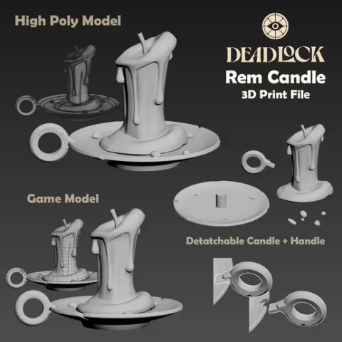 Rem Candle Prop: Deadlock