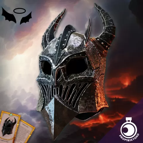 Demon Helmet by Props&Beyond