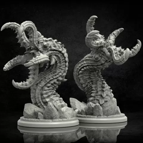 Chthonians - IN THE MOUTH OF FEAR by Adaevy Creations