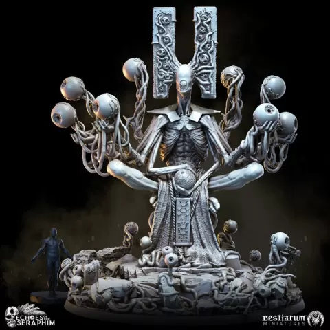 Yesod, the Infinite Witness | Echoes of the Seraphim | Eldritch Horrors by Bestiarum Miniatures