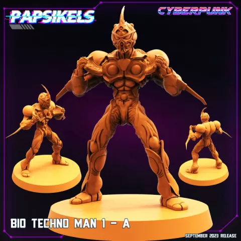 BIO TECHNO MAN 1 A by PAPSIKELS MINIATURES