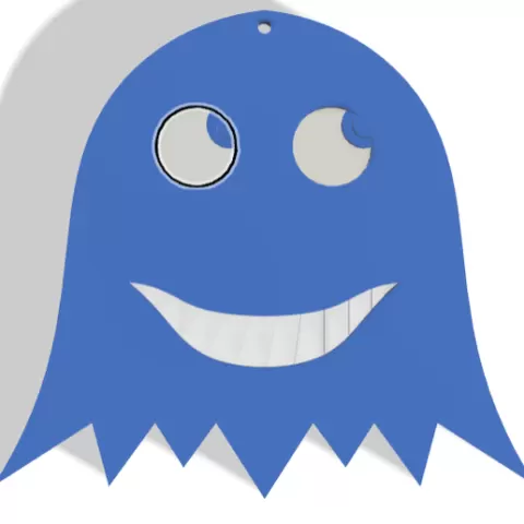 ghost keychain